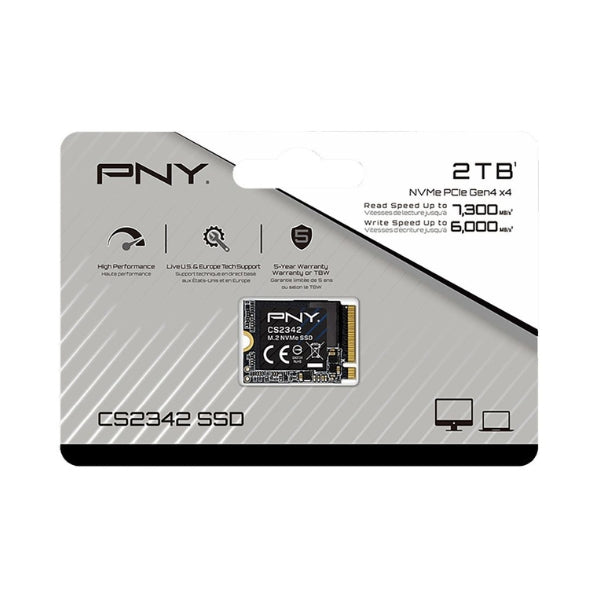 Disco-Duro-SSD-PNY-CS2342-2TB-3D-NAND-Flash-PCIe-Gen-4-x4-NVMe-M,2-2230