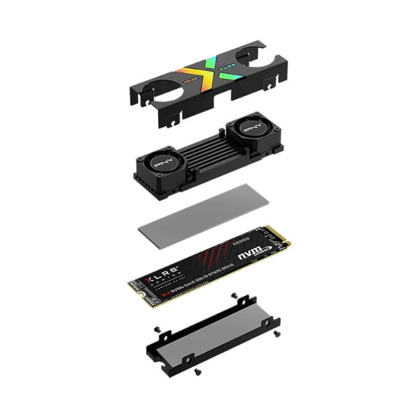 Disco-Duro-SSD-PNY-XLR8-EPIC-X-RGB-CS3150-2TB-3D-NAND-Flash-PCIe-Gen-5-x4-NVMe-M,2-2280