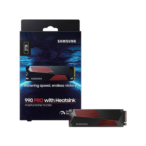 Disco-Duro-SSD-Samsung-990-PRO-2TB-V-NAND-3-bit-MLC-PCIe-Gen-4x4-NVMe-M,2-con-Heatsink