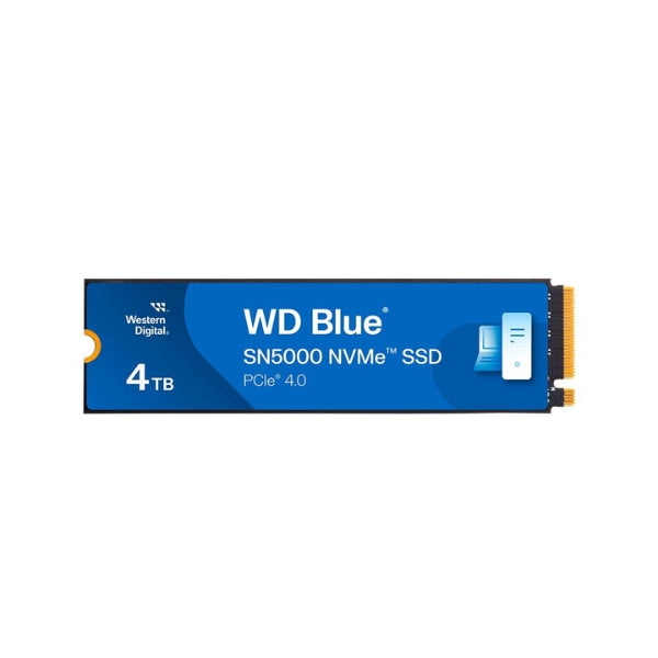 Disco-Duro-SSD-WD-Blue-SN5000-4TB-162L-BiCS4-QLC-NAND-PCIe-Gen-4x4-NVMe-M,2