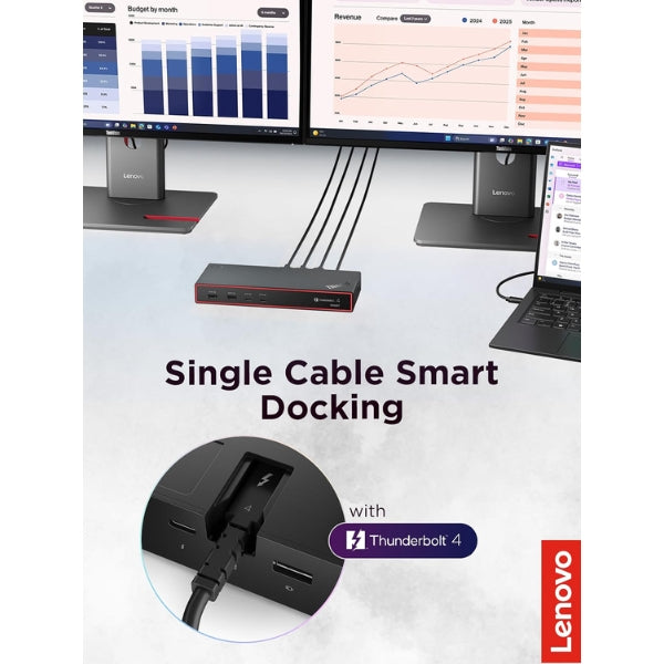 Dock-Lenovo-ThinkPad-Thunderbolt-4-Smart-Dock-Gen-2-7500-Thunderbolt-4-100W-PD-40BE0135US-Vista_6