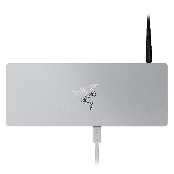 Dock Razer Thunderbolt 4 Mercury USB-C 10 puertos Silver Aluminum - RC21-01690200-R