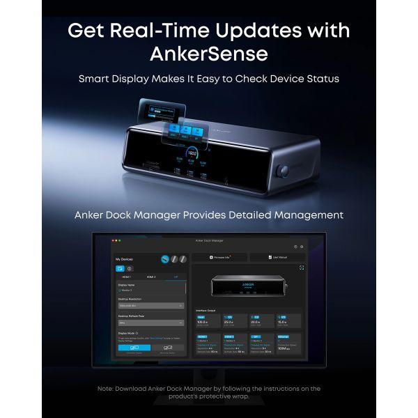 Docking-Station-Anker-14-en-1-Triple-Display-GaN