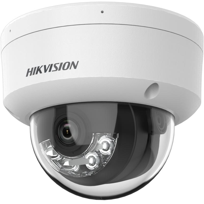 Cámara de Seguridad Hikvision - Domo IP 2 Megapixel - Lente 2.8 mm - Acusense - Dual Light - DS-2CD1123G2-LIU
