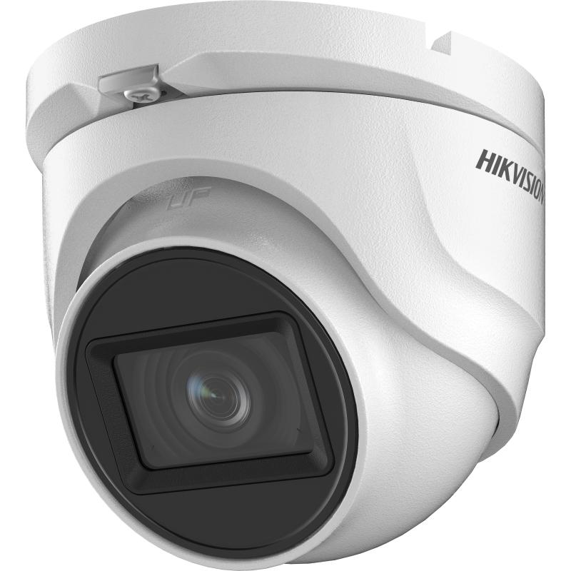 Cámara de Seguridad Hikvision - Eyeball TURBOHD 4K (8Megapixeles) - Gran Angular 102° - Lente 2.8 mm - Exterior IP67 - D