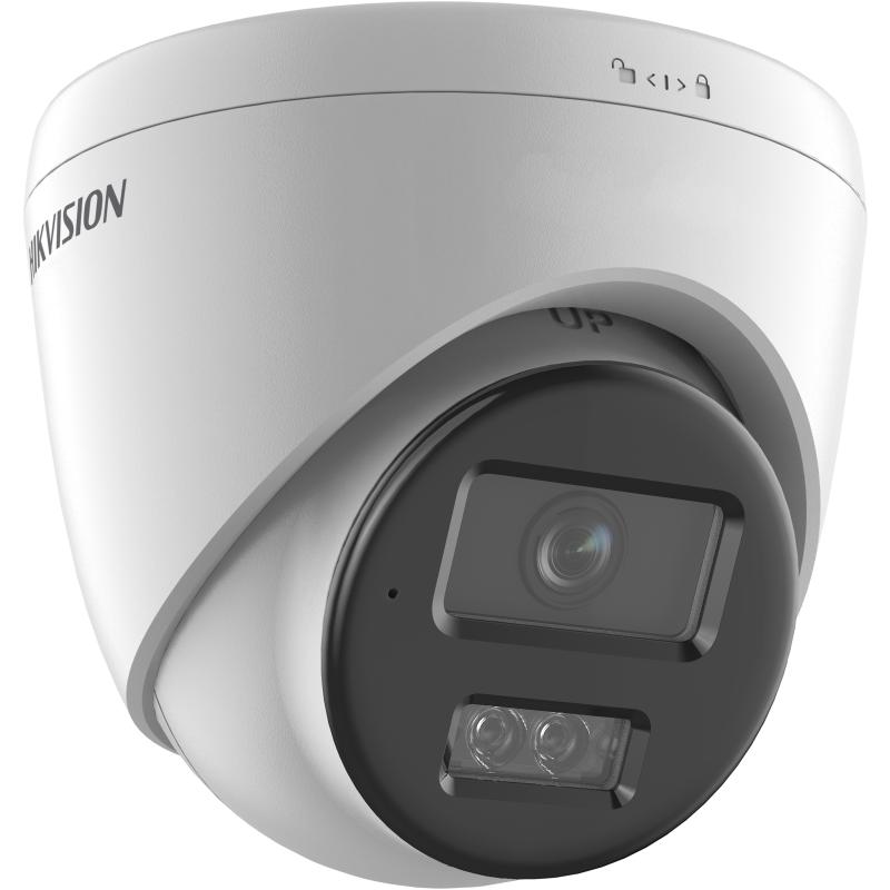 Cámara de Seguridad Hikvision - TURRET IP 6 MP - LENTE 2.8 MM - 30 MTS IR - 20 MTS LUZ BLANCA - DS-2CD1363G2-LIU(F)