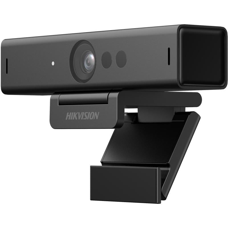Audio y Video Hikvision - Cámara Web 4K Para Salas de Juntas Medianas - Gran Angular - Micrófono Integrado - Fácil de In