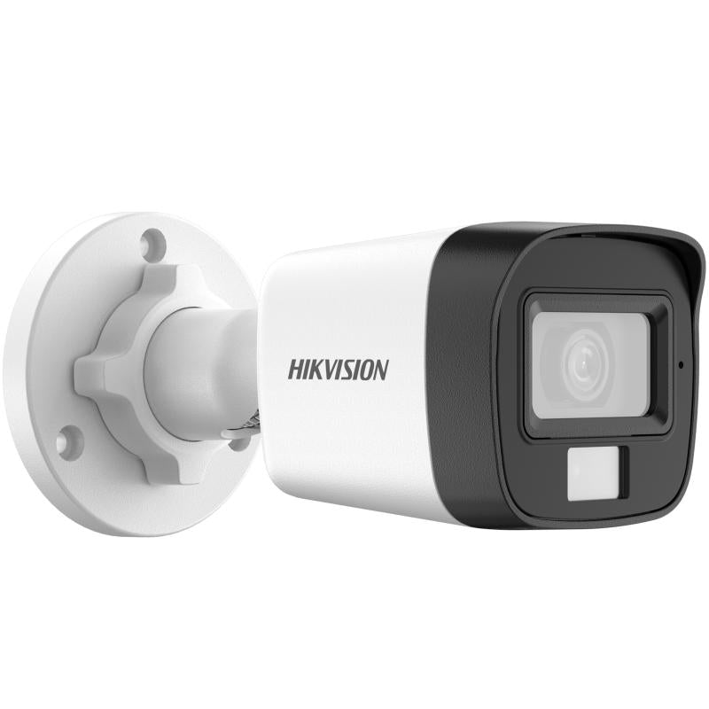 Cámara de Seguridad Hikvision - Bala TURBOHD 3K HIBRIDA B - N - Color VU - IR 25 MTS - Lente 2.8 mm - DS-2CE16K0T-LFS