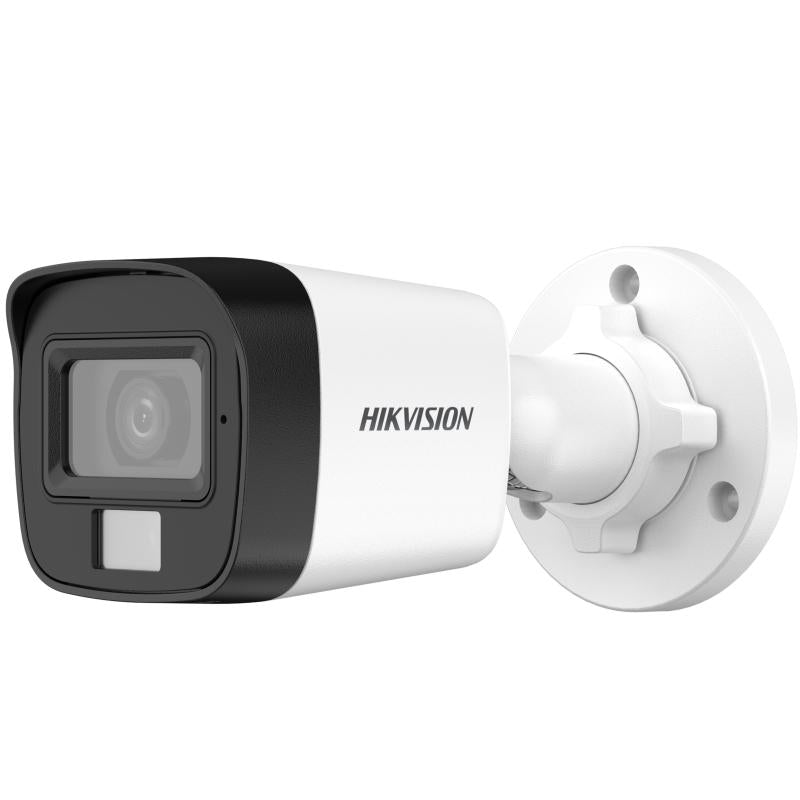 Cámara de Seguridad Hikvision - Bala TURBOHD 3K HIBRIDA B - N - Color VU - IR 25 MTS - Lente 2.8 mm - DS-2CE16K0T-LFS