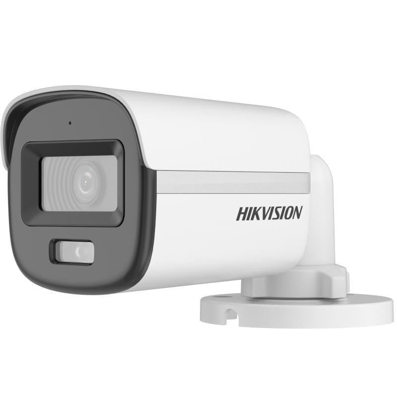 Cámara de Seguridad Hikvision - Mini Bala TURBOHD 2MP (1920 x 1080) - Lente 2.8 mm - Imagen a Color 24 - 7 - DS-2CE10DF0