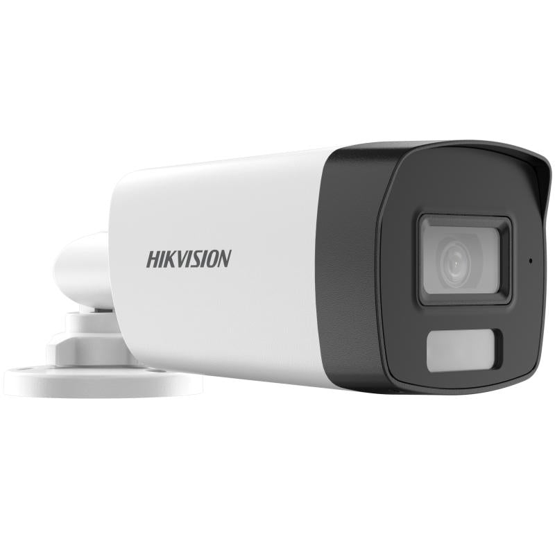 Cámara de Seguridad Hikvision - Bala TURBO HD 3K HÍBRIDA B - N - Color VU - IR 40 MTS - Lente 2.8 mm - DS-2CE17K0T-LFS