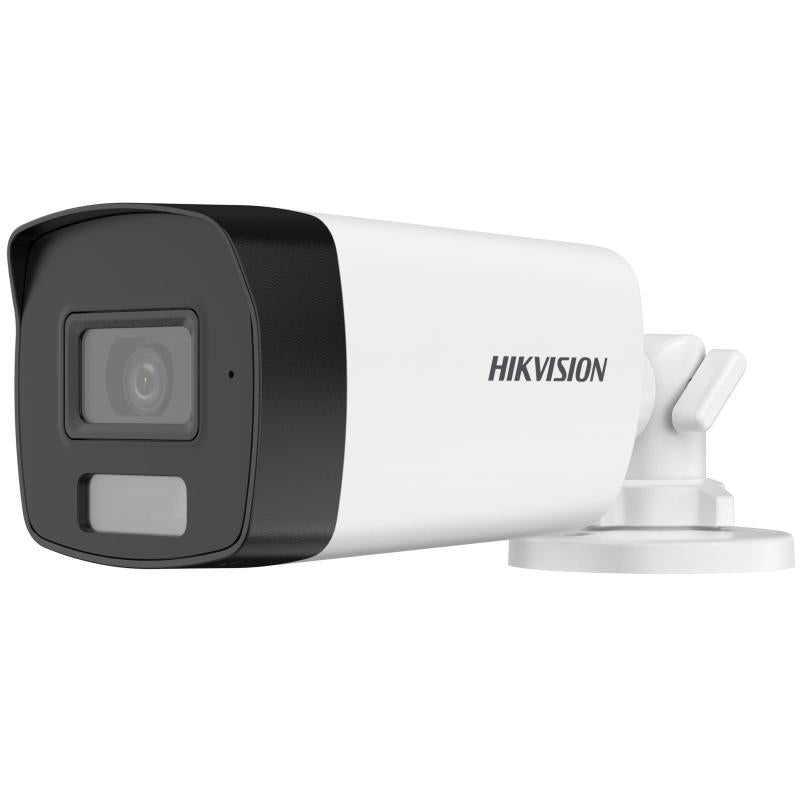 Cámara de Seguridad Hikvision - Bala TURBO HD 3K HÍBRIDA B - N - Color VU - IR 40 MTS - Lente 2.8 mm - DS-2CE17K0T-LFS