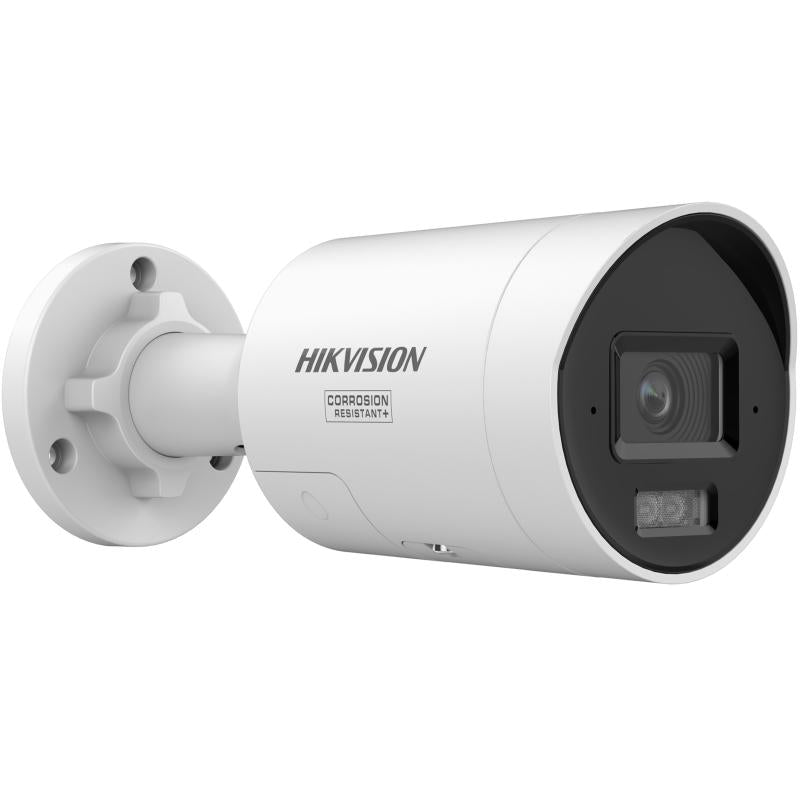 Cámara de Seguridad Hikvision - Lente 2.8 mm - 40 mts Luz Blanca - 2 Microfonos Integrados - Exterior IP67 - DS-2CD2047G