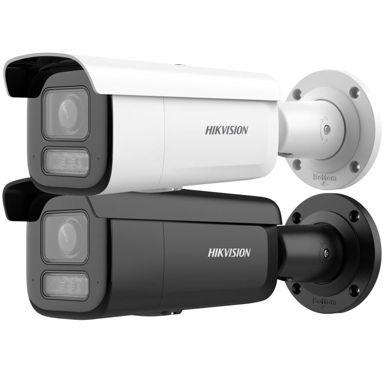 Cámara de Seguridad Hikvision - Bala IP 8 Megapixel (4K) - Lente Mot. 2.8 a 12 mm - 60 mts IR EXIR - Exterior IP67 - DS-