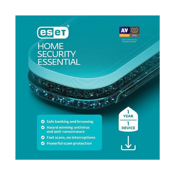ESET-Home-Security-Essential-(1-Year,-1-Device)-Antivirus
