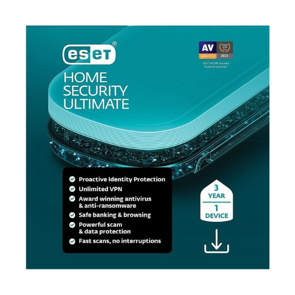 ESET-Home-Security-Ultimate-(3-Year,-1-Device)-Antivirus