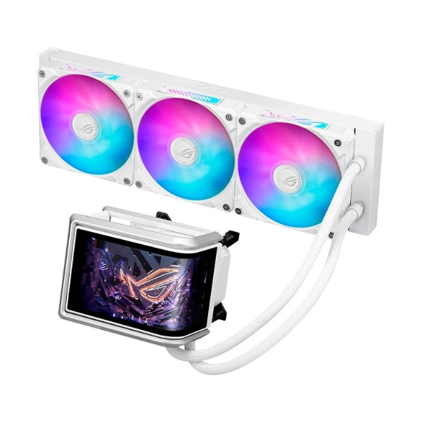 Enfriador Líquido ASUS ROG RYUO IV SLC 360 ARGB 360mm All in One – Blanco