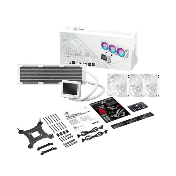 Enfriador-Líquido-ASUS-ROG-Ryujin-III-360-ARGB-Extreme-360mm-All-in-One-Blanco