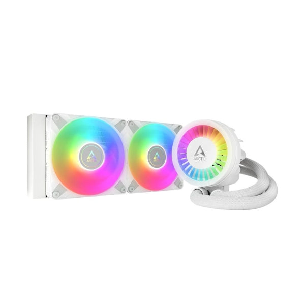 Enfriador-Líquido-Arctic-Cooling-Liquid-Freezer-III-A-RGB-240mm-All-in-One-Blanco