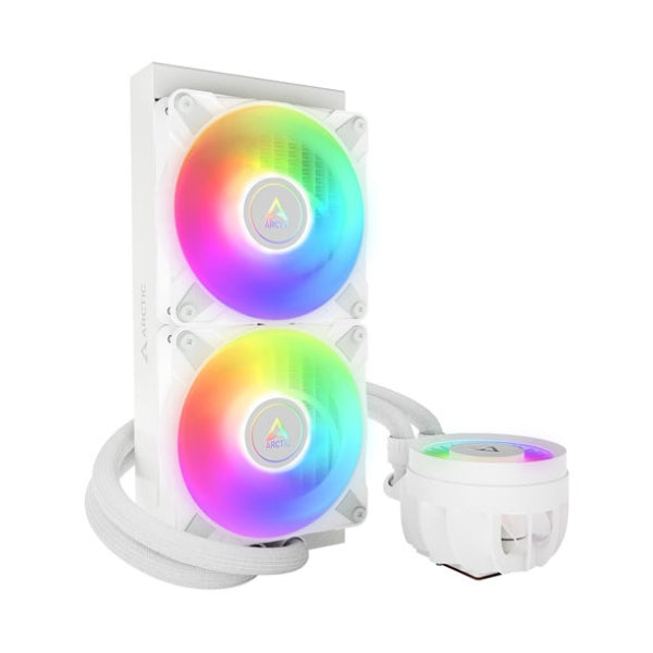 Enfriador-Líquido-Arctic-Cooling-Liquid-Freezer-III-A-RGB-240mm-All-in-One-Blanco