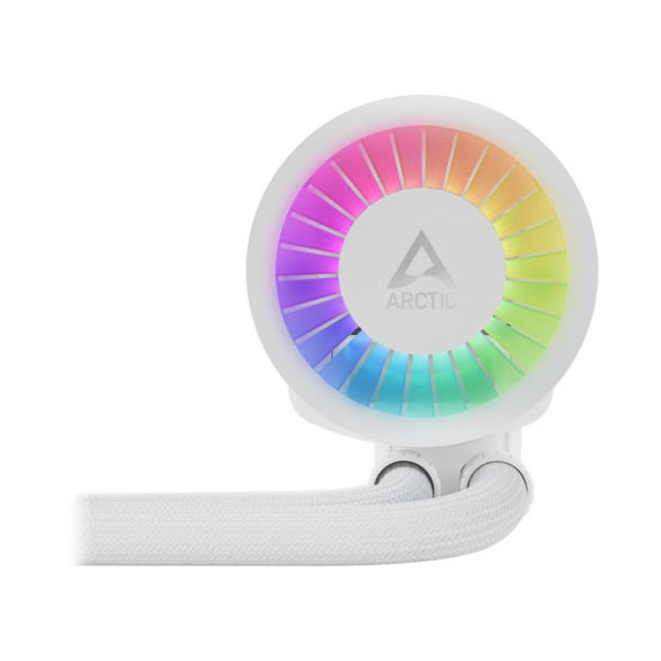 Enfriador-Líquido-Arctic-Cooling-Liquid-Freezer-III-A-RGB-240mm-All-in-One-Blanco