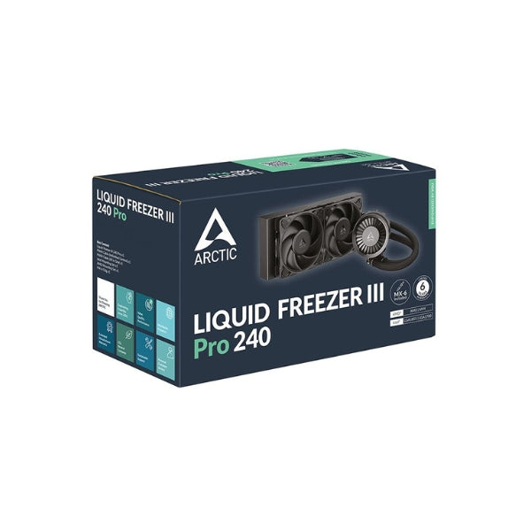 Enfriador-Líquido-Arctic-Cooling-Liquid-Freezer-III-Pro-240mm-All-in-One-Negro