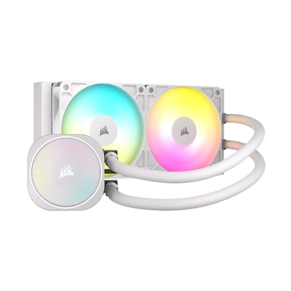 Enfriador-Líquido-Corsair-NAUTILUS-240-RS-ARGB-240mm-All-in-One-Blanco