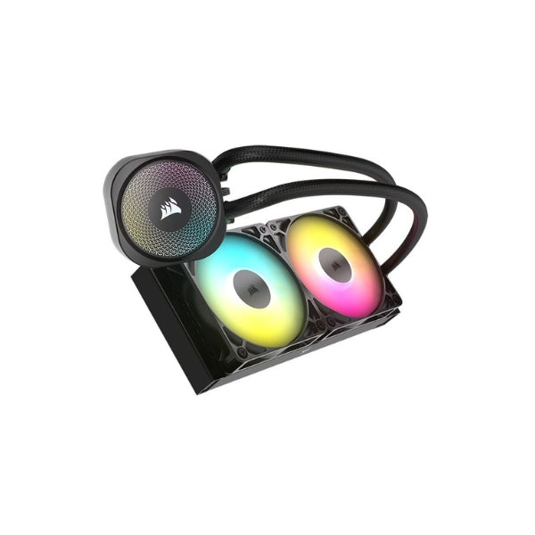 Enfriador-Líquido-Corsair-NAUTILUS-240-RS-ARGB-240mm-All-in-One-Negro
