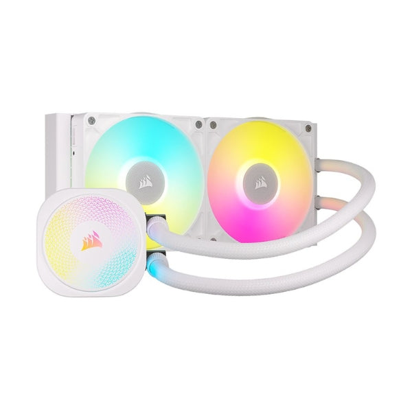 Enfriador-Líquido-Corsair-iCUE-LINK-TITAN-240-RX-RGB-240mm-All-in-One-Blanco