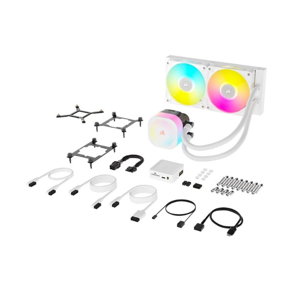 Enfriador-Líquido-Corsair-iCUE-LINK-TITAN-240-RX-RGB-240mm-All-in-One-Blanco