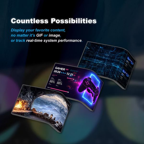 Enfriador-Líquido-KingCool-Orbitto-LCD-360mm-All-in-One-Negro