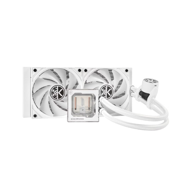 Enfriador-Líquido-KingCool-Pure-Flow-ARGB-240mm-All-in-One-Blanco