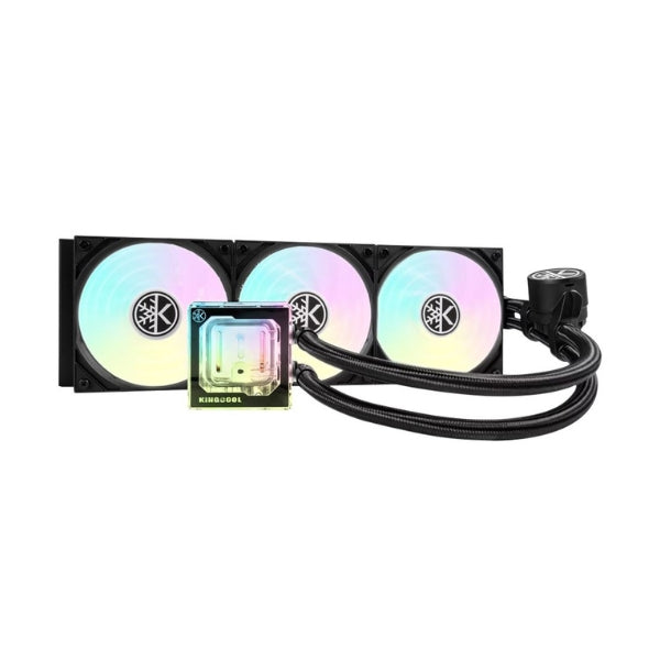 Enfriador-Líquido-KingCool-Pure-Flow-ARGB-360mm-All-in-One-Negro