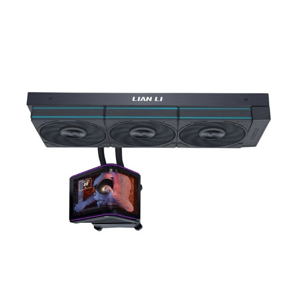 Enfriador-Líquido-Lian-Li-HydroShift-II-OLED-Curved-360P28-360mm-All-in-One-Negro