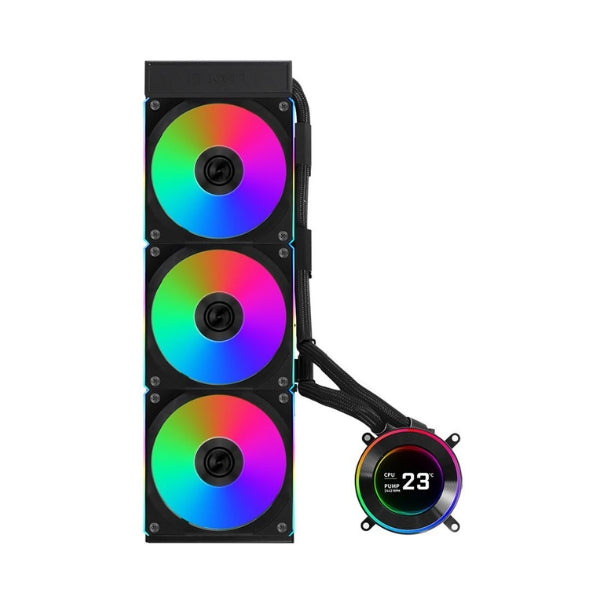 Enfriador-Líquido-Lian-Li-Hydroshift-II-LCD-C-360CL-360mm-All-in-One-Negro