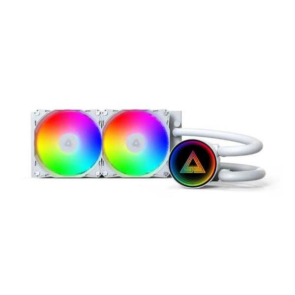 Enfriador-Líquido-Montech-LightFlow-ARGB-240mm-All-in-One-Blanco