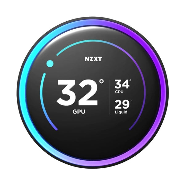 Enfriador-Líquido-NZXT-Elite-360mm-All-in-One-Negro