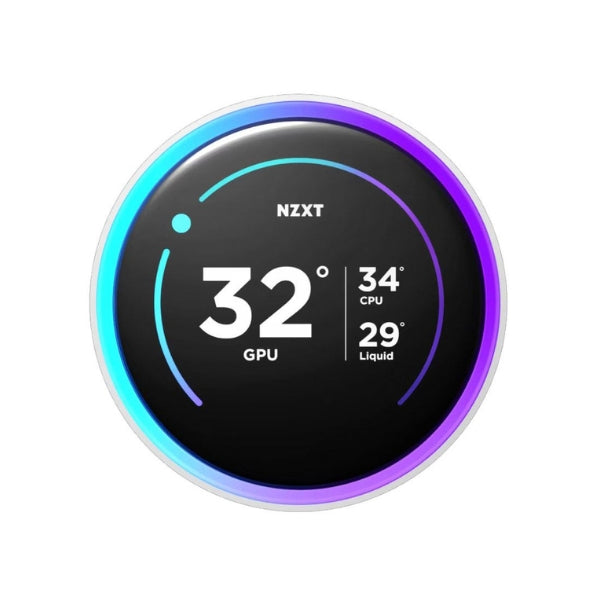 Enfriador-Líquido-NZXT-Kraken-Elite-RGB-240mm-All-in-One-Blanco