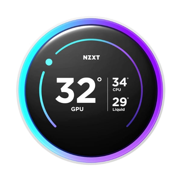 Enfriador-Líquido-NZXT-Kraken-Elite-RGB-360mm-All-in-One-Blanco