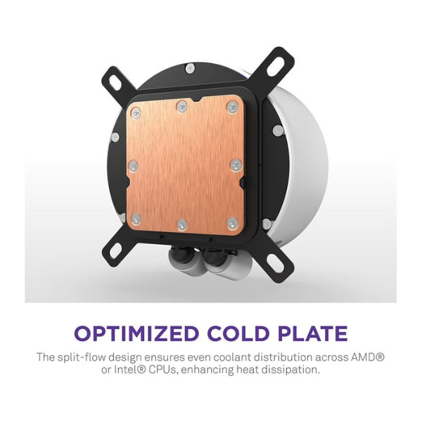 Enfriador-Líquido-NZXT-Kraken-Elite-RGB-360mm-All-in-One-Blanco