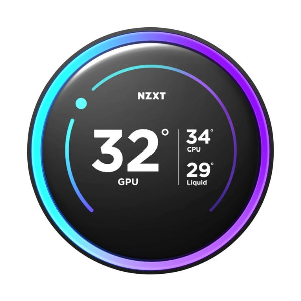 Enfriador-Líquido-NZXT-Kraken-Elite-RGB-360mm-All-in-One-Negro