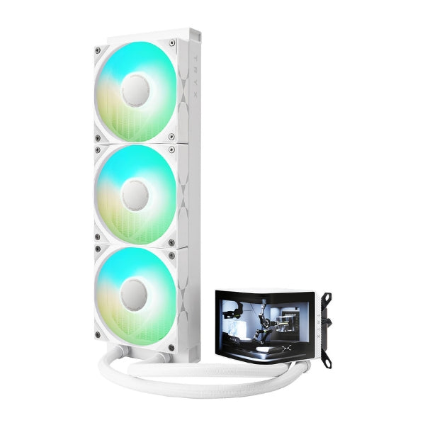 Enfriador-Líquido-TRYX-STAGE-360-LCD-ARGB-360mm-All-in-One-Blanco