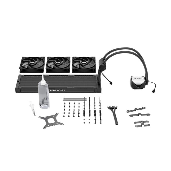 Enfriador-Líquido-be-quiet-PURE-LOOP-2-360mm-All-in-One-Negro