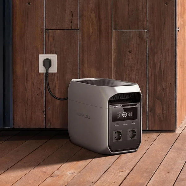 Estación de Energía Portátil EcoFlow DELTA 3 Classic 1024Wh - 1800W - Batería LFP - UPS 10ms - Carga Rápida 45 Min