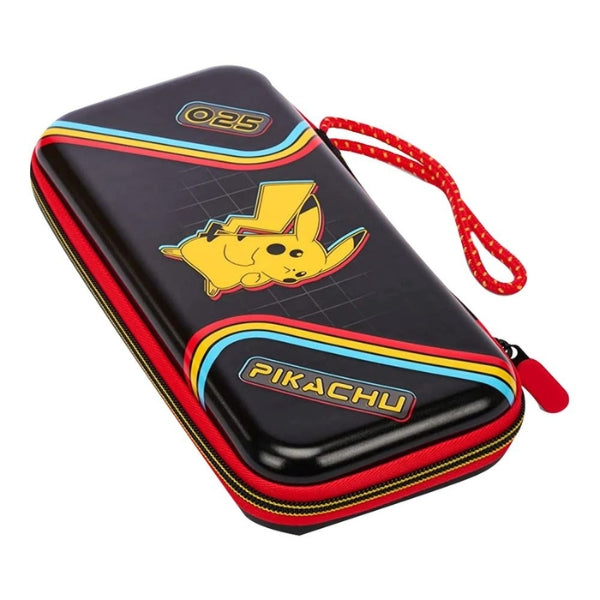 Estuche - Gaming - PowerA - Travel - Pro - Case - Pokemon - Pikachu - Arcade - Nintendo - Switch - Switch - Lite - Switch - OLED - Policarbonato - 9 - Cartuchos - NSCS0053-01 - Negro