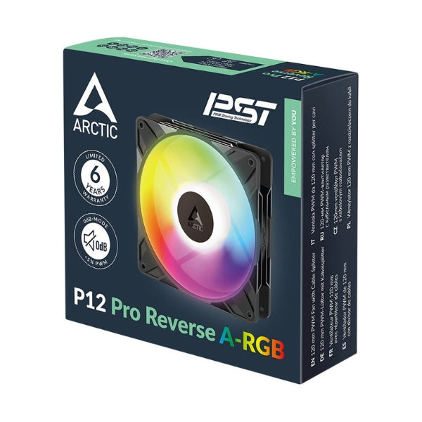 Fan-Cooler-ARCTIC-P12-Pro-Reverse-A-RGB-Fluid-Dynamic-Bearing-120mm-Negro-ARGB