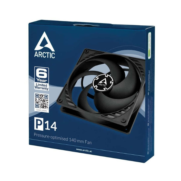 Fan-Cooler-Arctic-Cooling-P14-Fluid-Dynamic-Bearing-140mm-Negro
