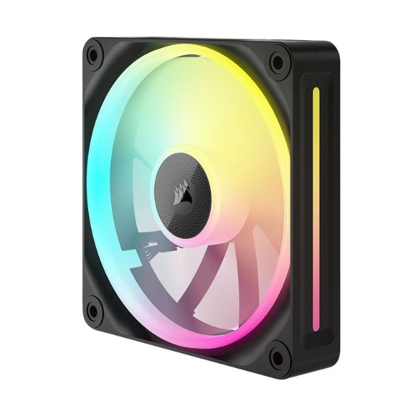 Fan-Cooler-Corsair-iCUE-LINK-LX120-RGB-Magnetic-Dome-Bearing-120mm-Negro-RGB