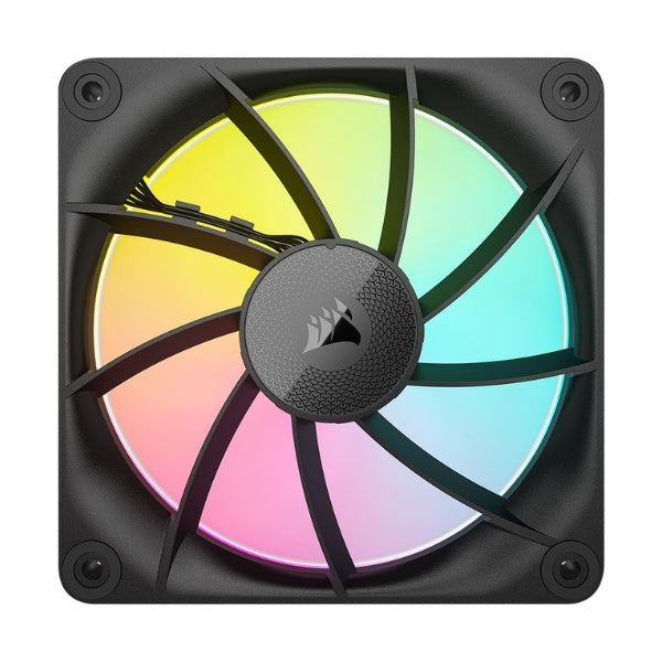 Fan-Cooler-Corsair-iCUE-LINK-LX120-RGB-Magnetic-Dome-Bearing-120mm-Negro-RGB