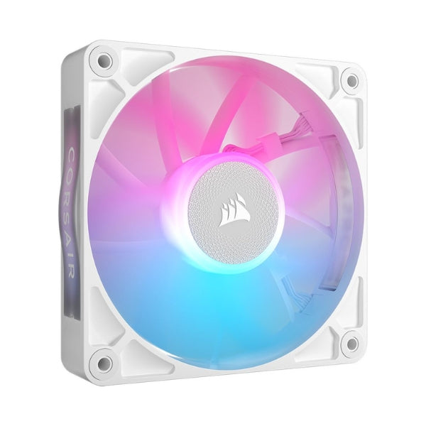 Fan-Cooler-Corsair-iCUE-LINK-RX120-Magnet-Dome-Bearing-120mm-Blanco-RGB